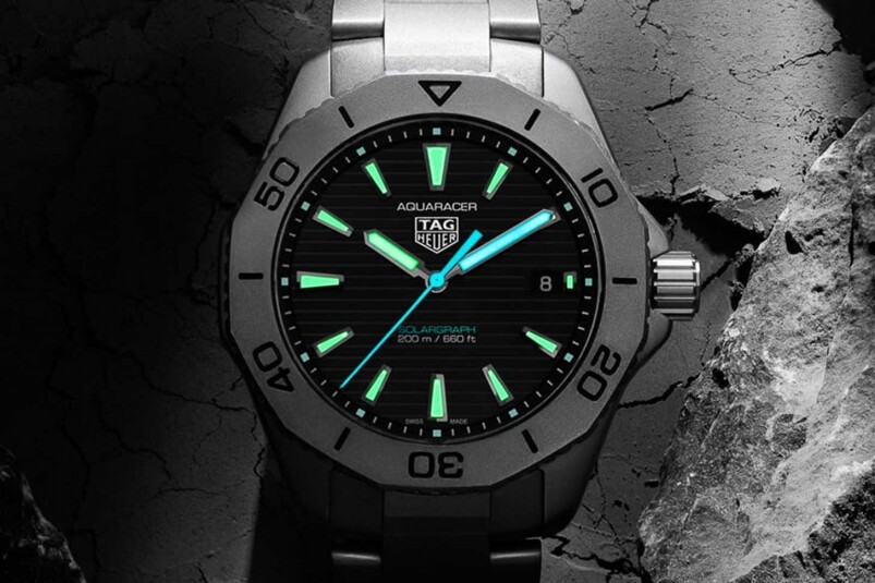 TAG Heuer Aquaracer Professional 200 Solargraph (Titanium)