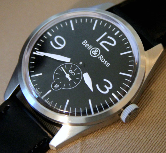 Bell & Ross 2010年复古原装和军官手表-复刻表