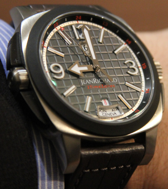 JeanRichard 2Timezones watch 2 JeanRichard理查德双时区手表-复刻表