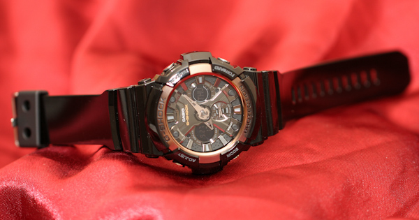 卡西欧 G-Shock GA200RG watch-7 卡西欧G-Shock GA200RG手表评测-复刻表