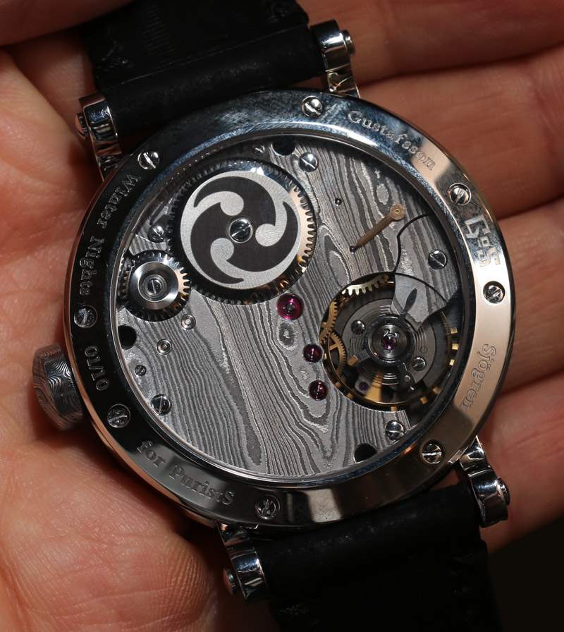 Gustafsson & Sjogren手表采用全大马士革钢表壳和机芯；动手实践-复刻表