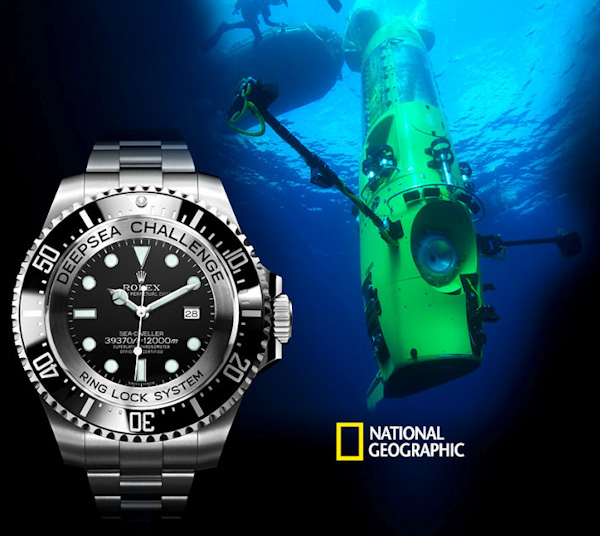劳力士深海挑战腕表潜入海底-复刻表
