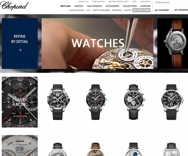 萧邦现在在美国在线销售手表和珠宝-复刻表