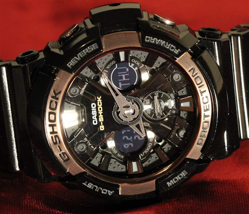 卡西欧 G-Shock GA200RG watch-10 卡西欧G-Shock GA200RG手表评测-复刻表