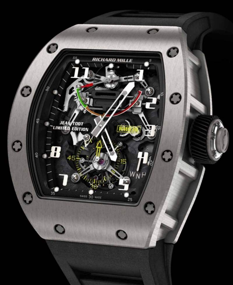 理查德米勒RM036手表与G-Force Meter动手实践-复刻表