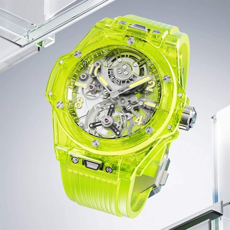 Big Bang Tourbillon Automatic Yellow Neon SAXEM