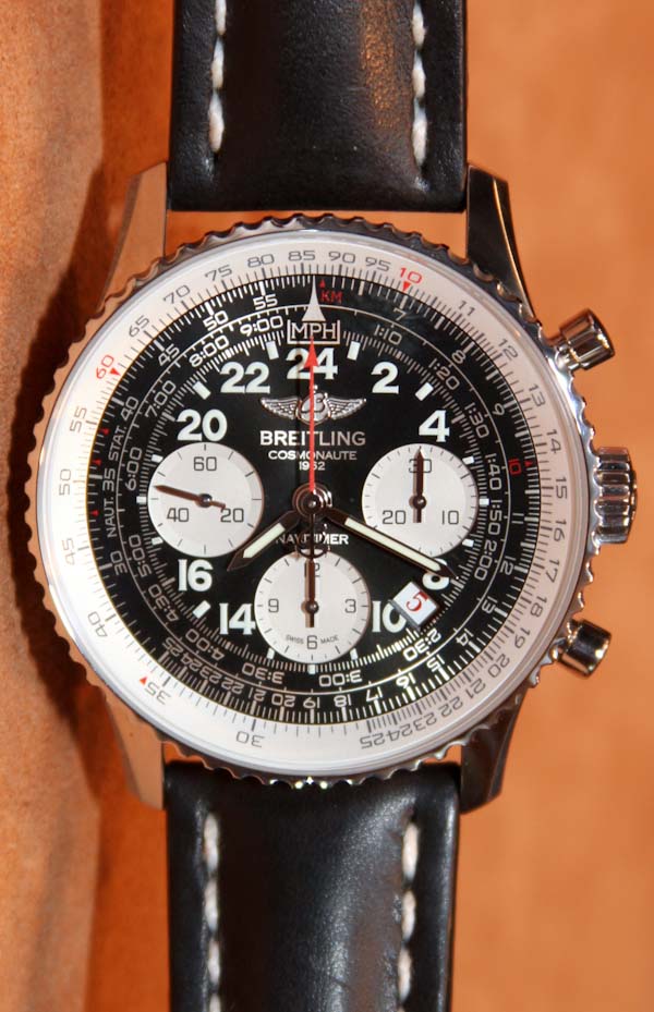 百年灵航空计时宇航员腕表上手体验-复刻表