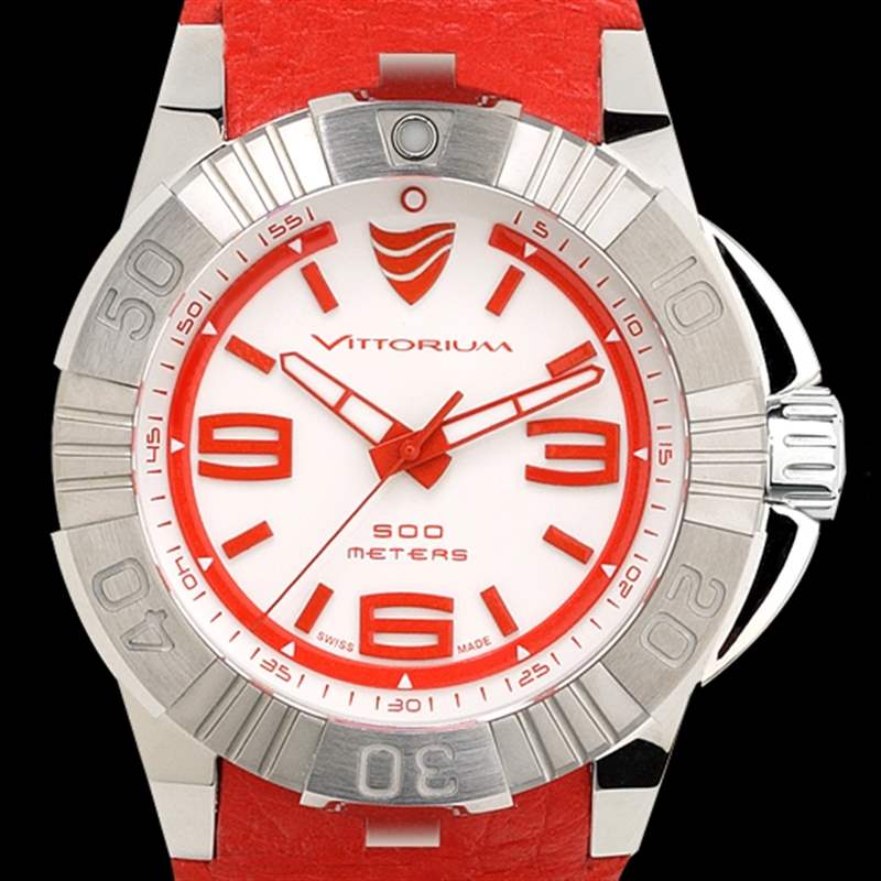 维托里姆(Vittorium) AT红色/黑色表盘手表-复刻表