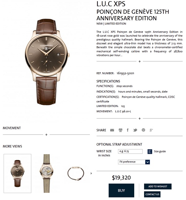 萧邦现在在美国在线销售手表和珠宝-复刻表