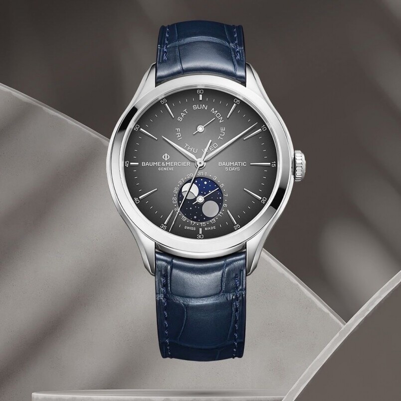 Clifton Baumatic Day-Date Moon Phase