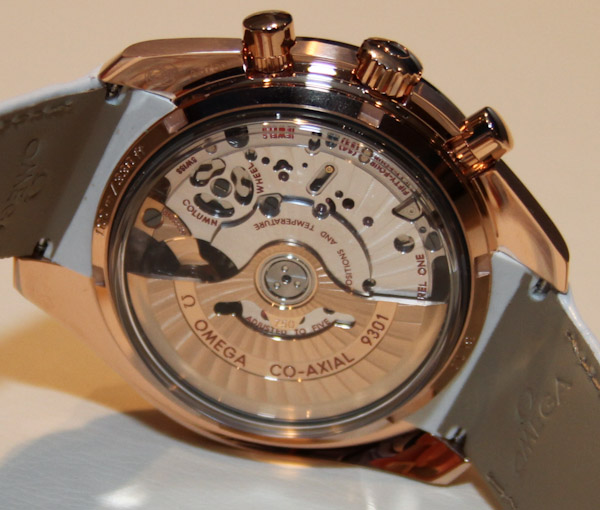 欧米茄Speedmaster白色同轴计时腕表-复刻表