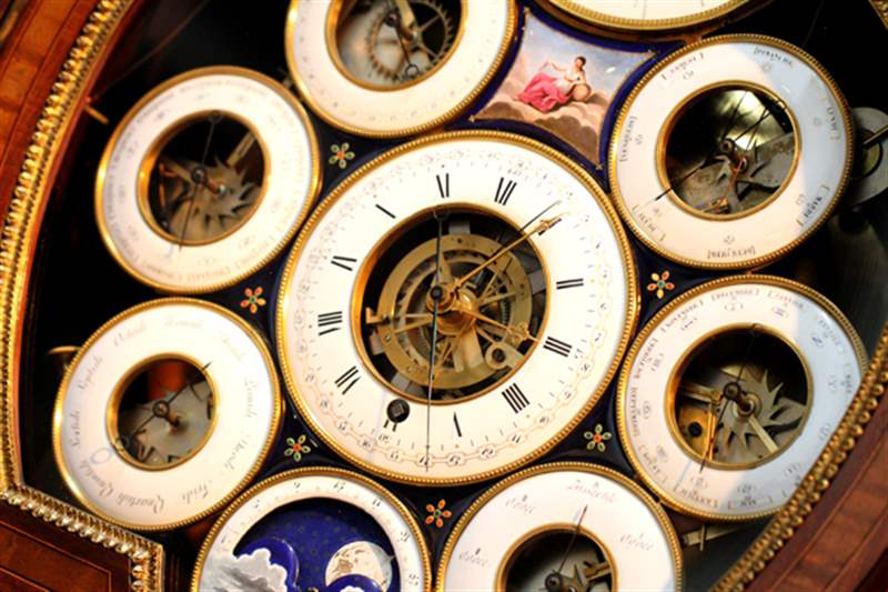 瑞士钟表博物馆中陈旧的自动机和其他发条装置作品-复刻表