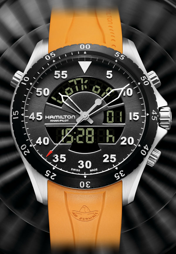 汉米尔顿卡其飞行计时器腕表-复刻表