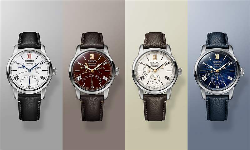 SEIKO制表110周年,Presage Craftsmanship系列腕表延揽日本工艺职人为面盘加持-复刻表