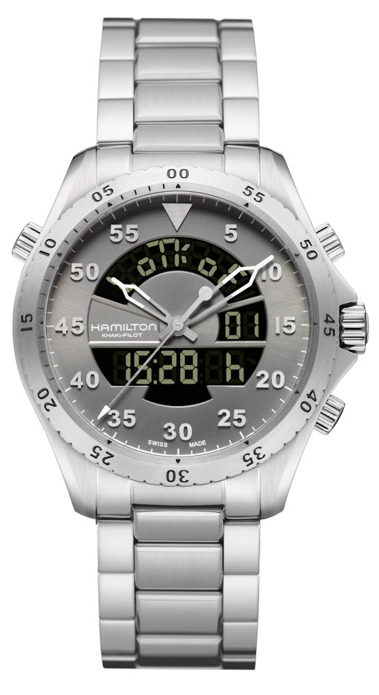 汉米尔顿卡其飞行计时器腕表-复刻表