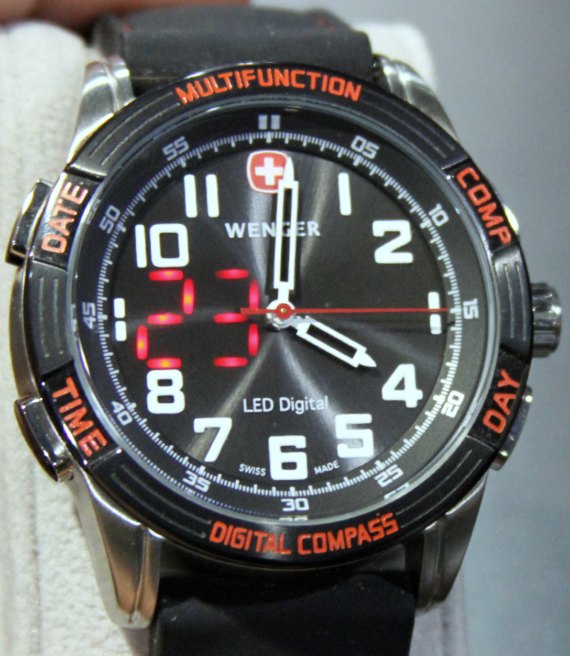 Wenger Nomad LED Compass Watch 2 温格游牧 LED 指南针手表-复刻表