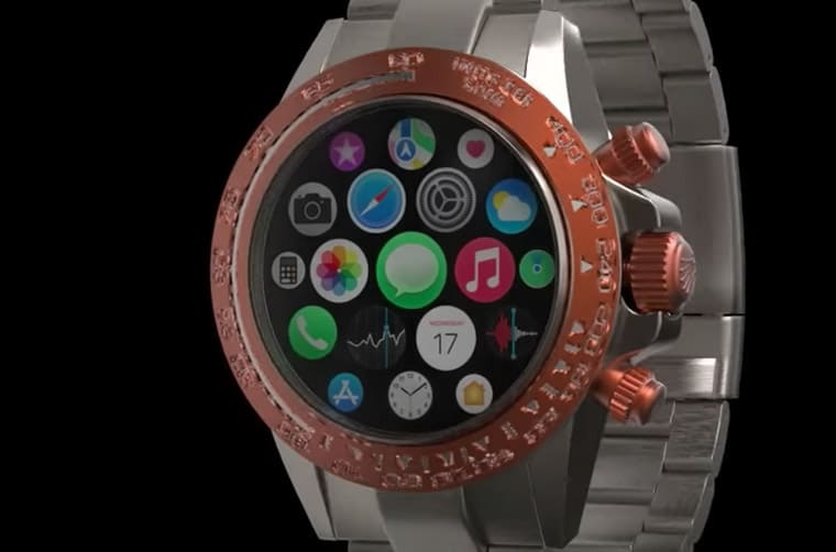 如果劳力士Daytona和Apple Watch合体会是什麼样子?-复刻表