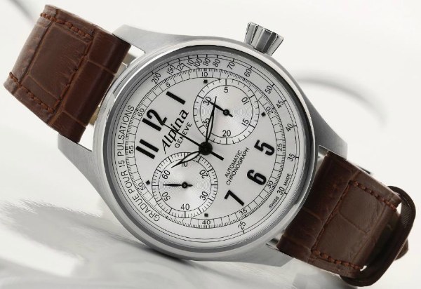 Alpina Startimer经典自动计时手表拥有非常悲伤的手-复刻表