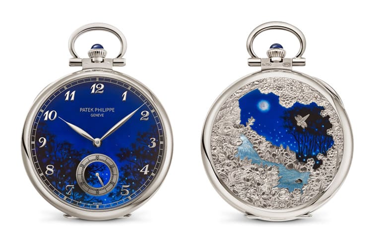 百达翡丽2023珍稀工艺展座钟、怀表与手表焦点展品一次看-复刻表