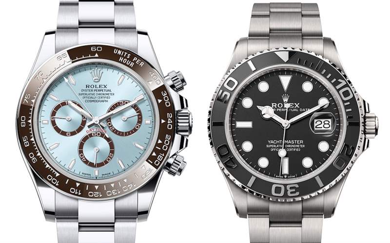 Rolex新品亮点:铂金迪通拿、钛壳Yacht-Master、彩色表盘Day-Date-复刻表