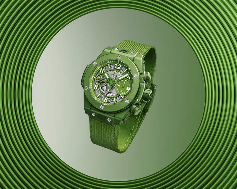Big Bang Unico Nespresso Origin腕表(图片来源:Hublot) 咖啡渣制表|Hublot联乘Nespresso环保合作废物升级成高级腕表-复刻表