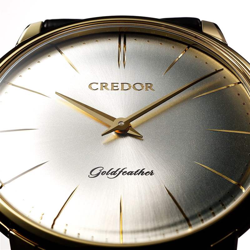 『新表』Seiko Credor推出Goldfeather超薄腕表:纤细金羽-复刻表