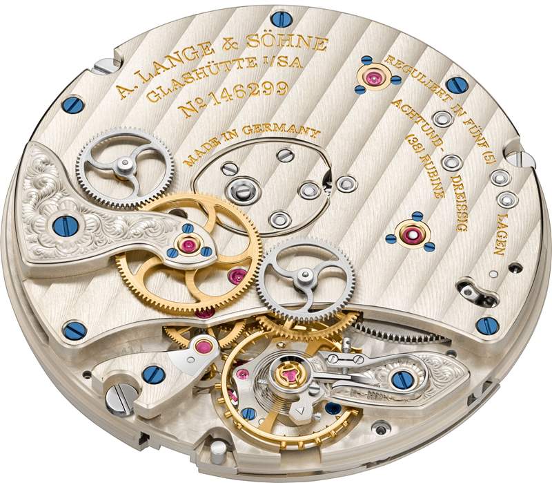 『新表』A. Lange & Söhne朗格推出铂金表壳Lange 1世界时腕表和玫瑰金盘1815万年历双追针计时码表-复刻表