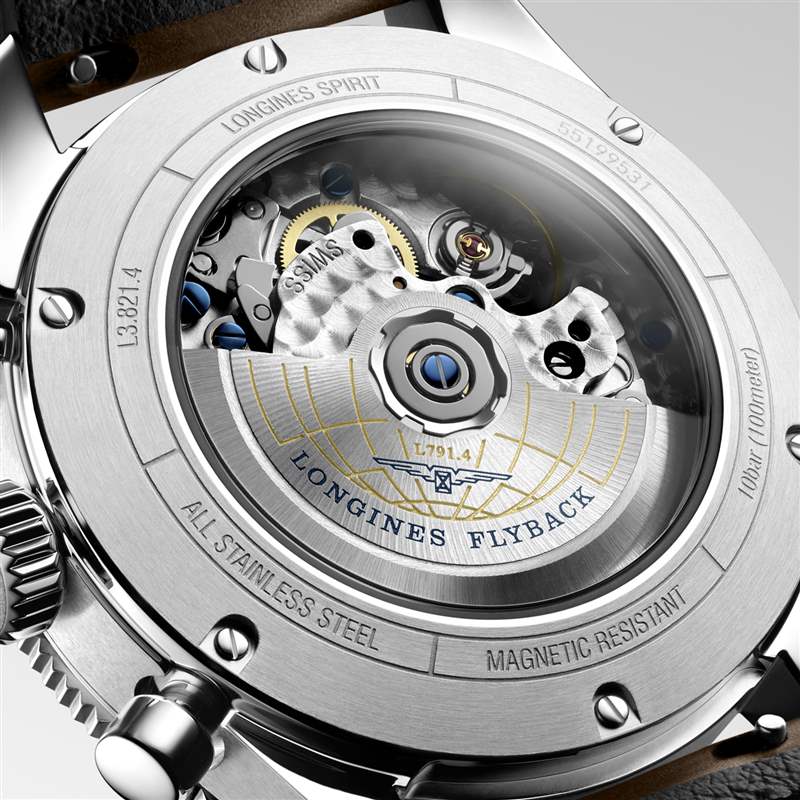 Longines浪琴推出Spirit Flyback Chronograph飞返计时码表-复刻表