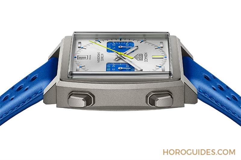 TAG HEUER - 法国赛车蓝来了，TAG Heuer Monaco计时码表限量新色亮相