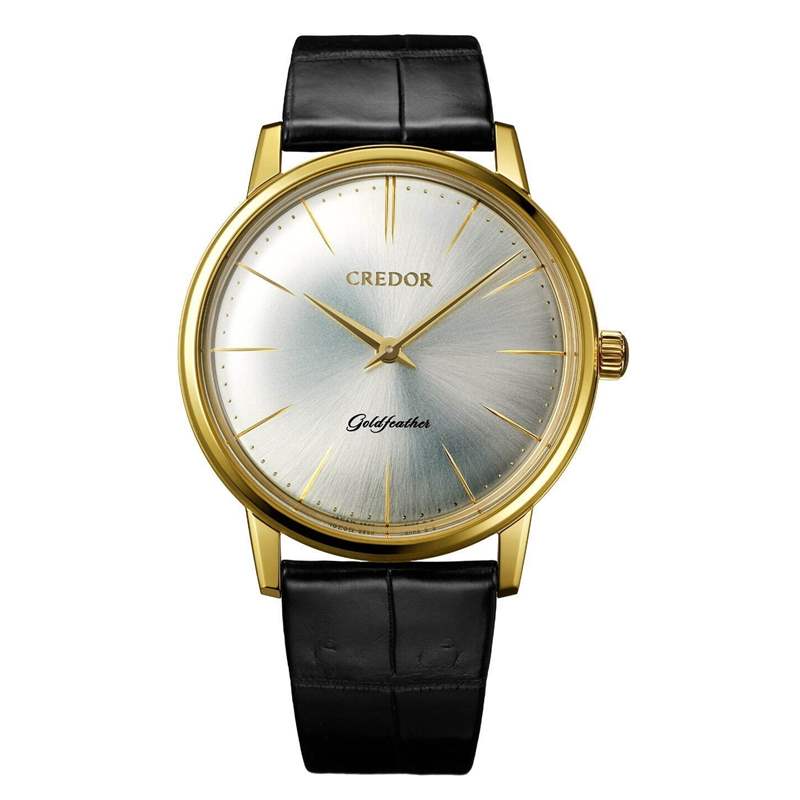 『新表』Seiko Credor推出Goldfeather超薄腕表:纤细金羽-复刻表