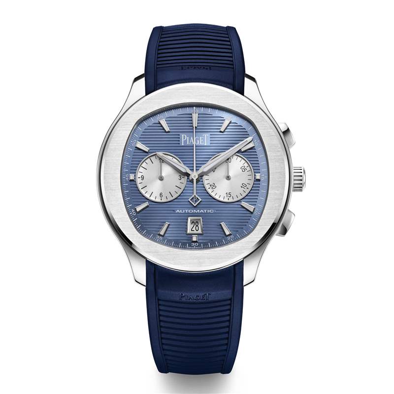 『新表』伯爵推出Polo Chronograph腕表:蓝白熊猫盘-复刻表