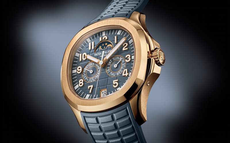 PATEK PHILIPPE Aquanaut Luce 5261R(PATEK PHILIPPE) 不让PP金鹰系列专美百达翡丽运动手表Aquanaut首度迎来年历功能-复刻表