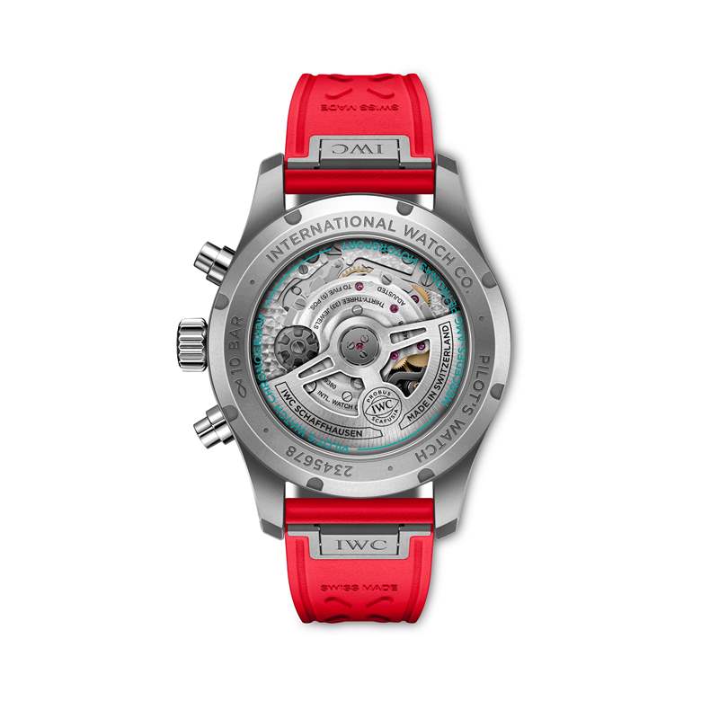 万国推出Pilot’s Watch Chronograph 41 Mercedes-AMG Petronas Formula One Team Miami Pink计时码表-复刻表