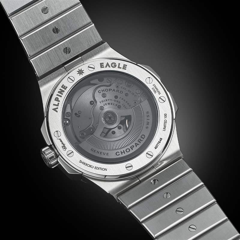 Chopard推出Alpine Eagle 41 Shikkoku日本限定版腕表:黑色主题-复刻表