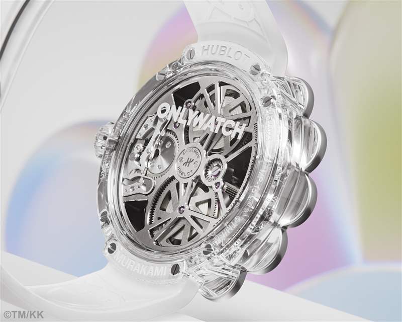 MP-15村上隆陀飛輪Only Watch腕錶(圖片來源:Hublot) Hublot再联乘村上隆独一无二微笑之花震撼作-复刻表