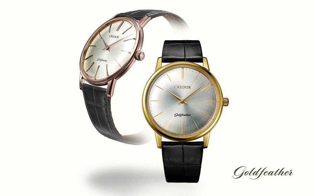 『新表』Seiko Credor推出Goldfeather超薄腕表：纤细金羽-复刻表