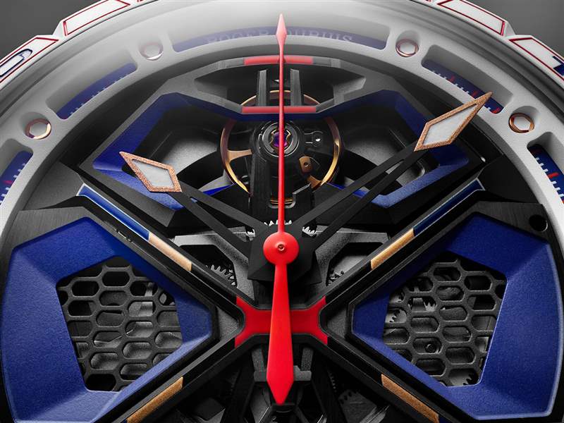 罗杰杜彼 (Roger Dubuis) 推出 Excalibur Spider Huracán Monobalancier：超级钟表 (Hyper Horology™) 与超级跑车风格的融合