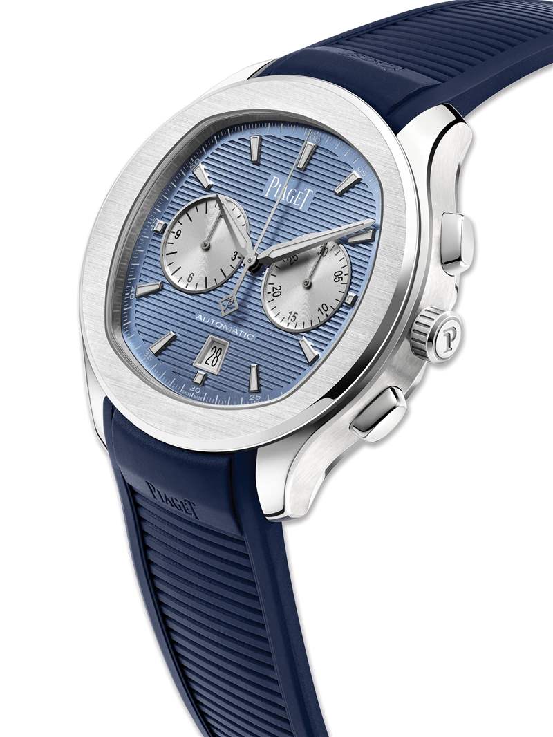 『新表』伯爵推出Polo Chronograph腕表:蓝白熊猫盘-复刻表