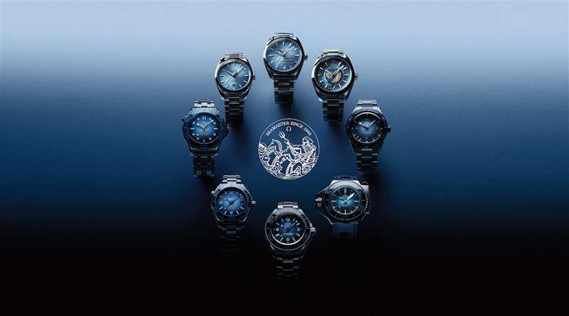 图片来源:OMEGA 海马系列今夏新款Summer Blue 深浅变化呈现独特海洋美学-复刻表