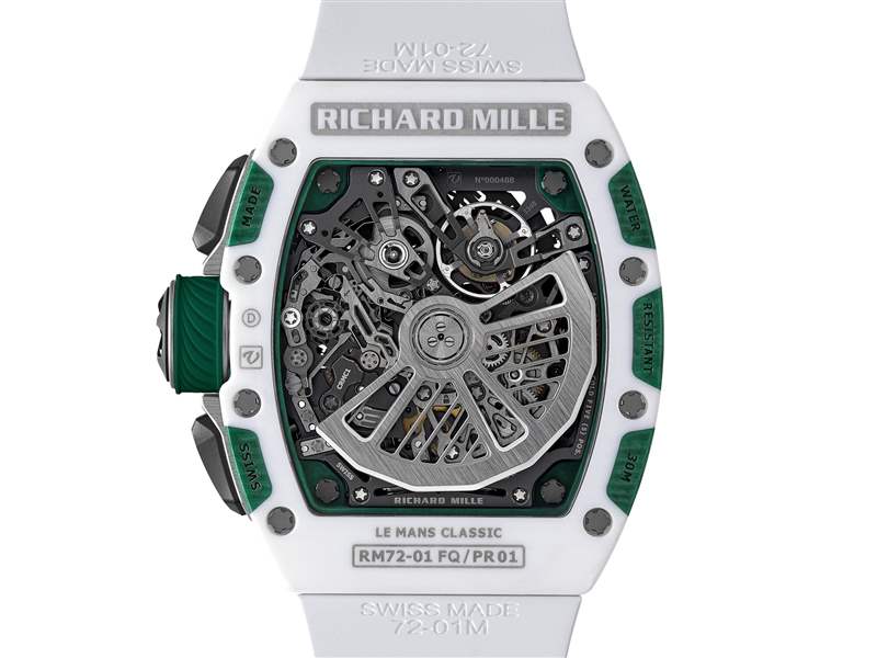 RICHARD MILLE理查米尔推出RM 72-01 Le Mans Classic勒芒24小时耐力赛特别版计时码表-复刻表