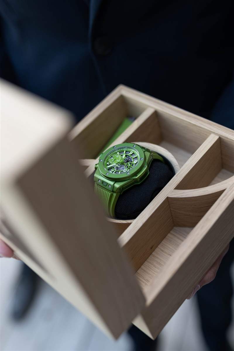 Big Bang Unico Nespresso Origin腕錶(圖片來源:Hublot) 咖啡渣制表|Hublot联乘Nespresso环保合作废物升级成高级腕表-复刻表