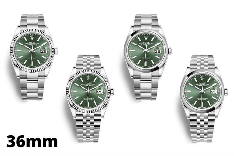 绿色劳力士Datejust 41和36:人人都想要的2022年劳力士发布-复刻表