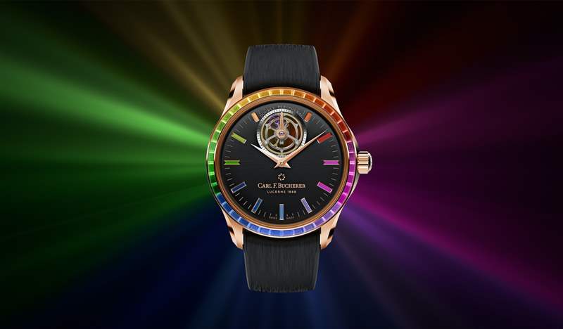 Manero Tourbillon Double Peripheral Paradise(圖片來源:Carl F. Bucherer) 宝齐莱135周年|瑞士老字号大革新新品突显创新巧思显制表功力-复刻表
