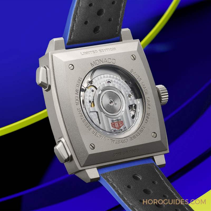 TAG HEUER - 法国赛车蓝来了，TAG Heuer Monaco计时码表限量新色亮相