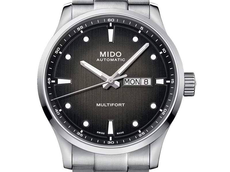 Mido美度推出Multifort M大三针日历腕表-复刻表