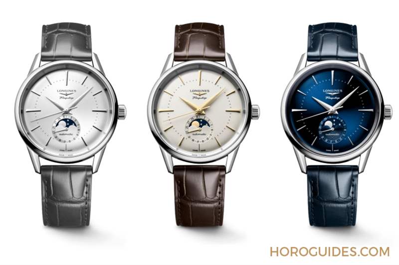 LONGINES - 优雅美学新添月相功能｜浪琴表LONGINES Flagship Heritage旗舰复刻系列月相腕表