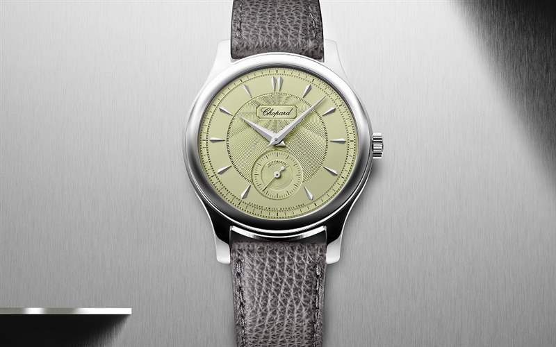 Chopard推出L.U.C 1860冰绿色表盘超薄腕表-复刻表