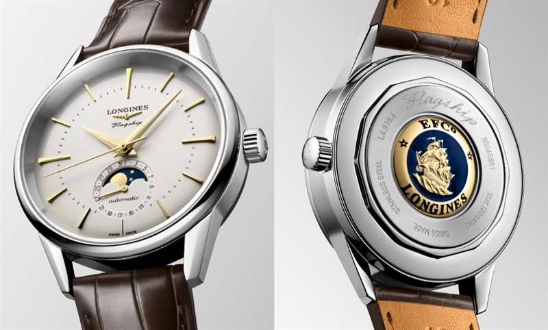LONGINES - 优雅美学新添月相功能｜浪琴表LONGINES Flagship Heritage旗舰复刻系列月相腕表