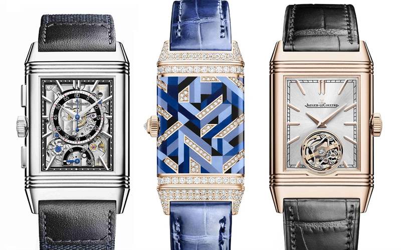 积家新品亮点:Reverso Tribute计时码表,Reverso One珐琅镶钻女士腕表-复刻表