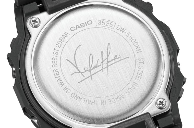 G-SHOCK与滑板冠军选手、品牌三方联名DW-5600方表散发浓浓街头艺术风格-复刻表